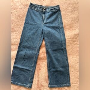 J. Crew Point Sur Denim Wide Leg Jeans
